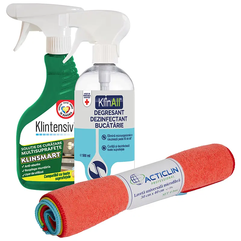 Cleaning Pack – Setul esențial pentru o curățenie rapidă și eficientă
