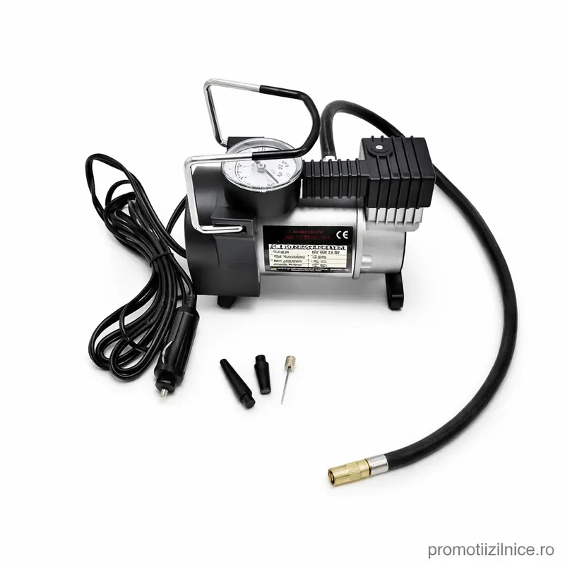 Compresor Auto 12V Portabil pentru SUV, Microbuz și Camion