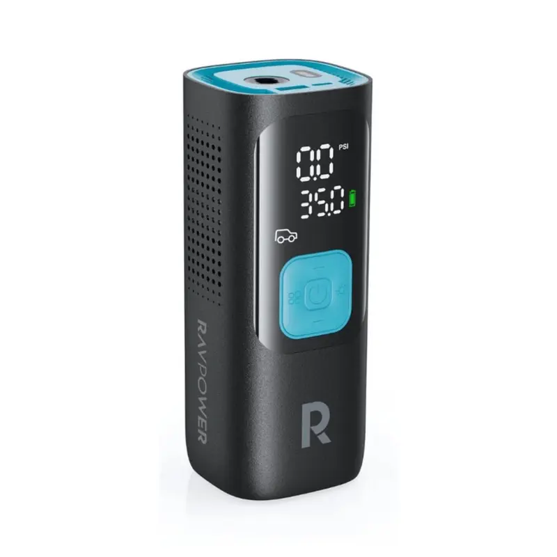 Compresor Auto RavPower RP-PB1233 | 7500mAh, Ecran LCD, Negru