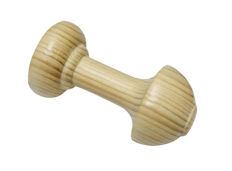 Consolă draperie lemn 8cm Pin