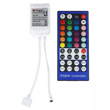 Controller Banda LED V-Tac SKU-3326 | RGB+W, Telecomanda