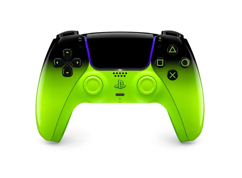 Controller Console Sony PS5 DualSense SO-1000048532 | Remix Green, Wireless, Haptic Feedback, Adaptive Triggers
