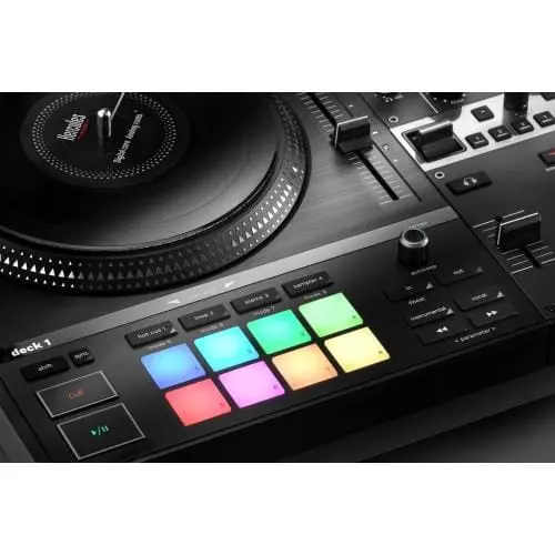 Controller DJ Hercules DJControl Inpulse T7 4780928 | Motorized Jogwheels, Stems, Beatmatch Guide