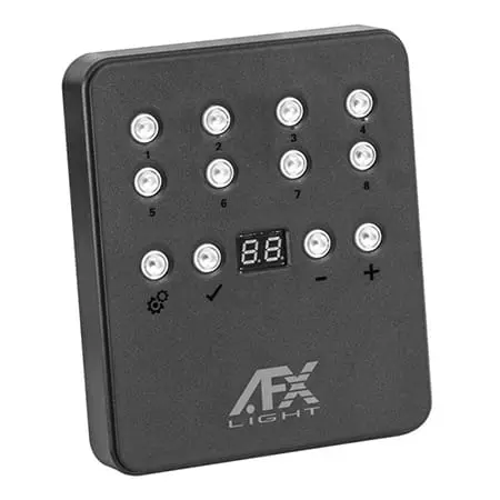 Controller DMX Ibiza Light DMX-SLIMPANEL | USB, 512 Canale, Stand Alone, Windows/Mac