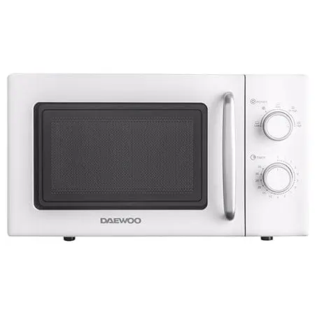Cuptor cu Microunde Daewoo 6S20W-2 | 700W, 20L, Mecanic, Alb