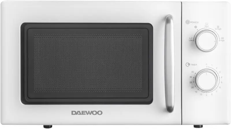 Cuptor Cu Microunde Daewoo KOR-6S20W-2 | 20L, 700W, 5 Trepte, Alb