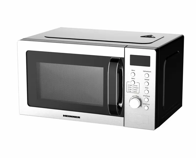 Cuptor Cu Microunde Heinner HMW-D2060SS | 20L, 800W, Digital, Inox