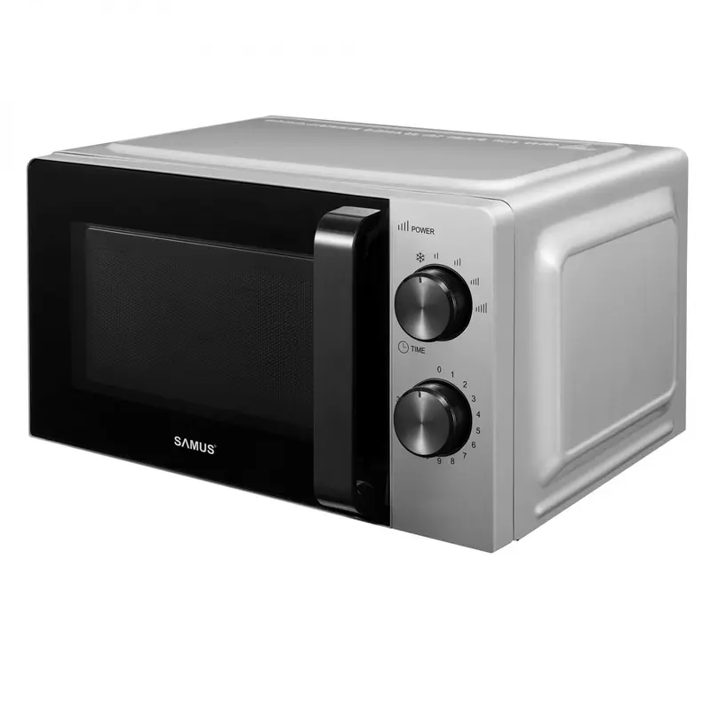 Cuptor cu Microunde Samus SMC-20MS1 | 700W, 20L, Mecanic, Argintiu