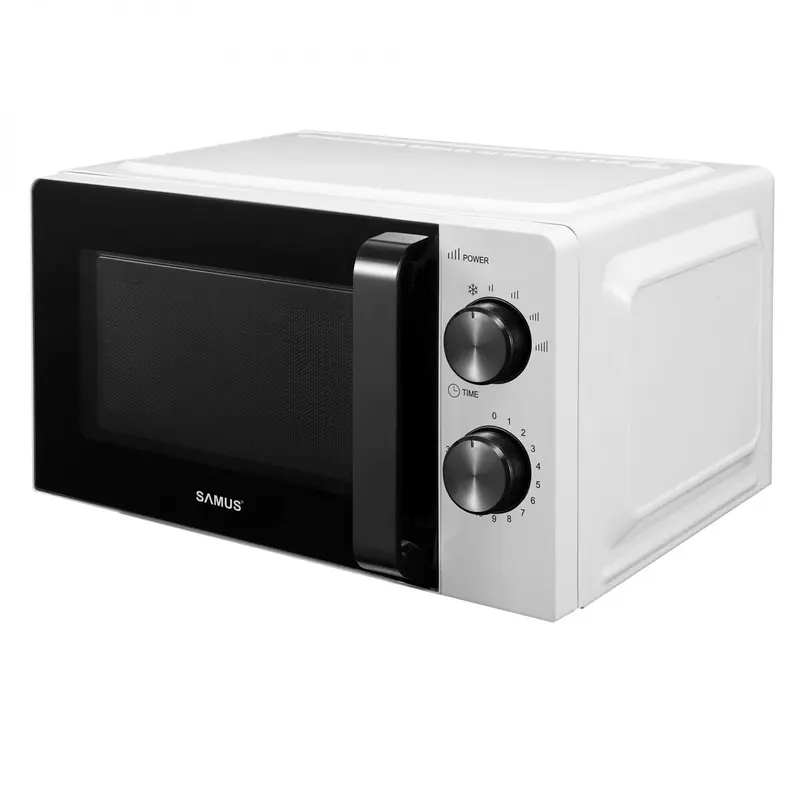 Cuptor cu Microunde Samus SMC-20MW1 | 700W, 20L, Mecanic, Alb