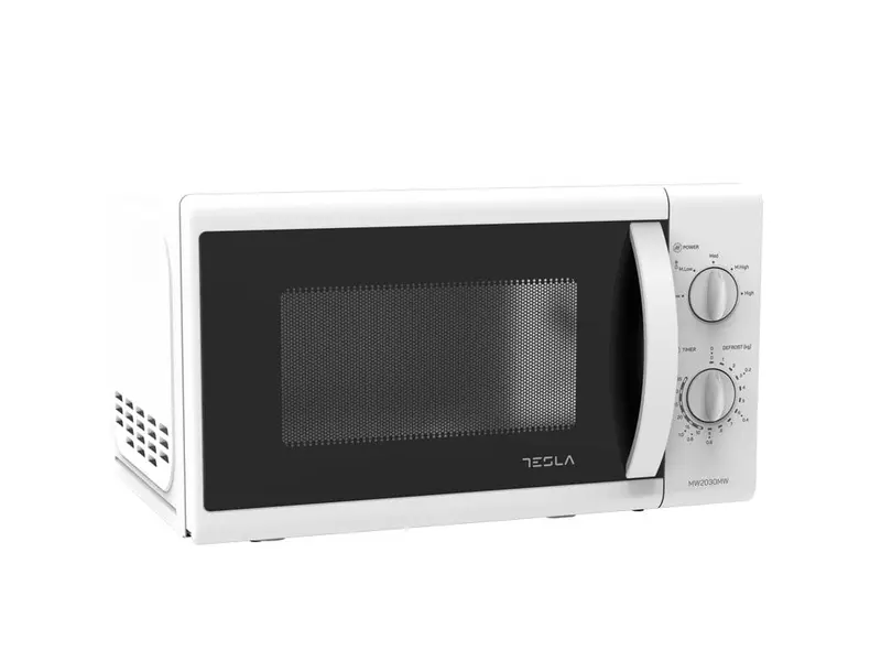 Cuptor cu Microunde Tesla WG MW2030MW | 700W, 20L, Mecanic, Alb