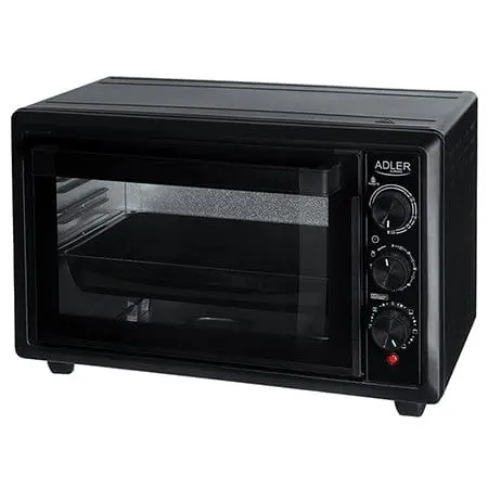 Cuptor Electric Adler AD6023 | 1500W, 26L, Negru