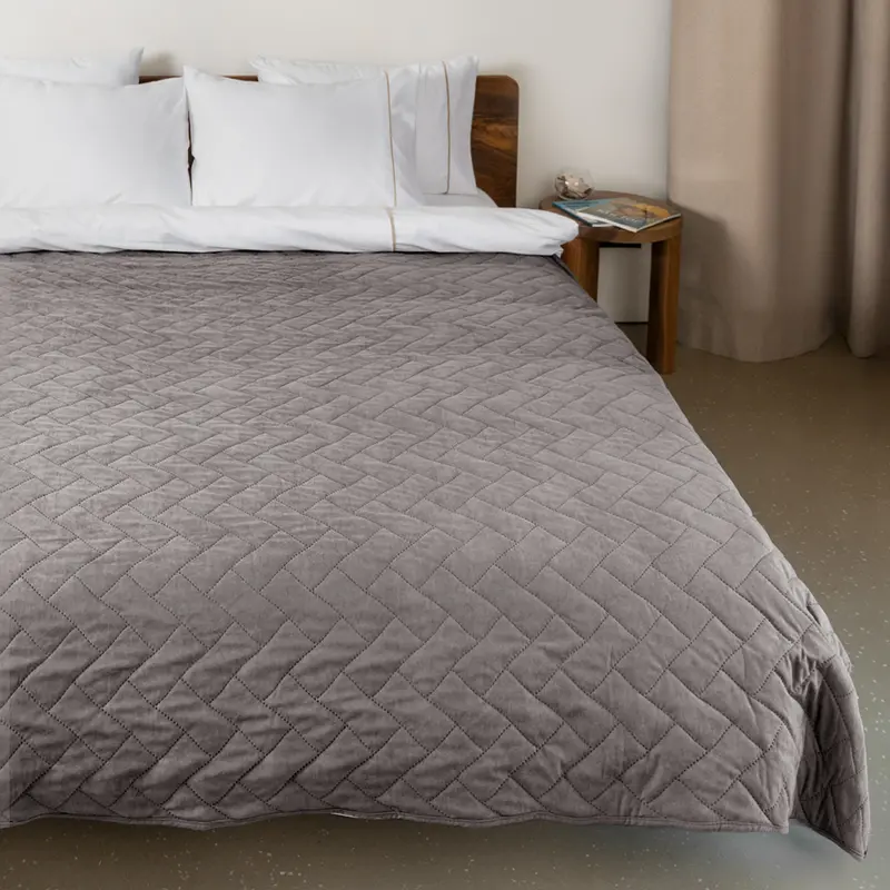 Cuvertura VELVET GRI 160/220 cm