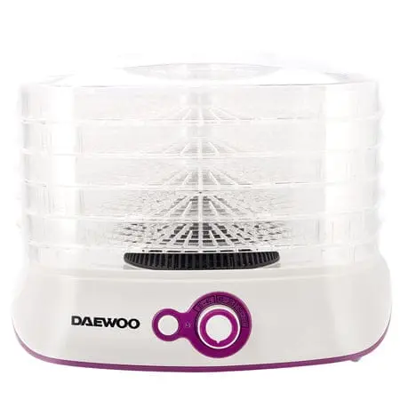 Deshidrator Daewoo DD450W | 500W, Alb