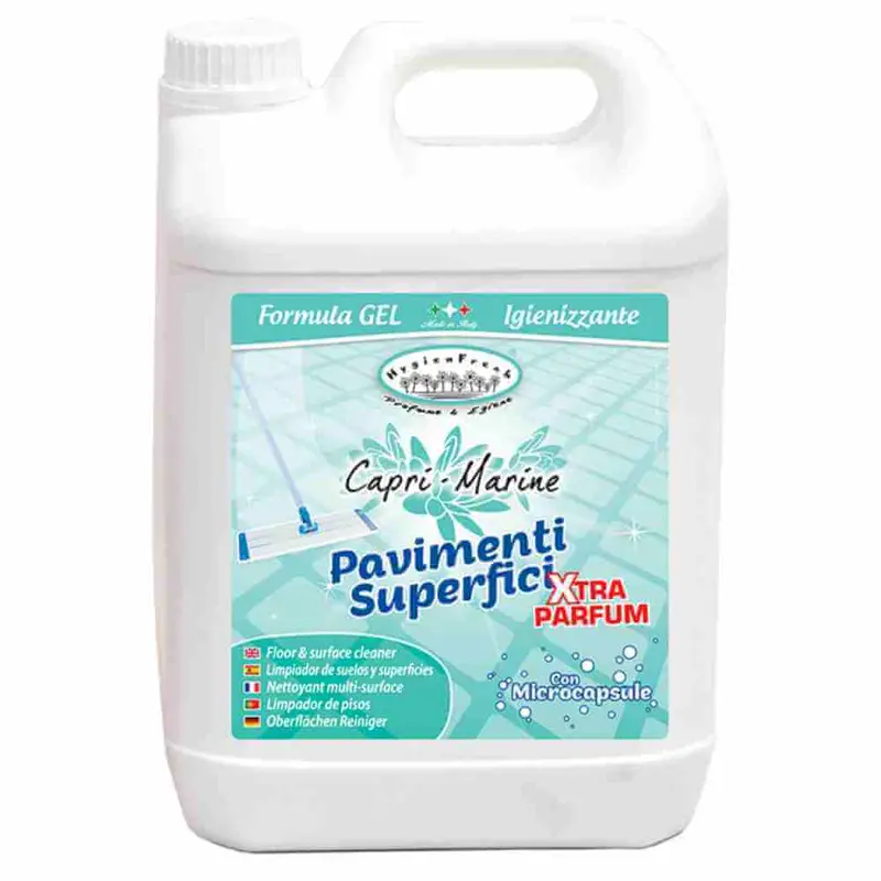 Detergent Concentrat Neutru pentru Pardoseli Capri Marine 5 litri