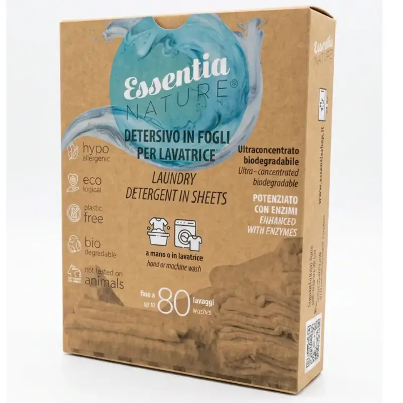 Detergent Ecologic pentru Rufe în Foi ESSENTIA