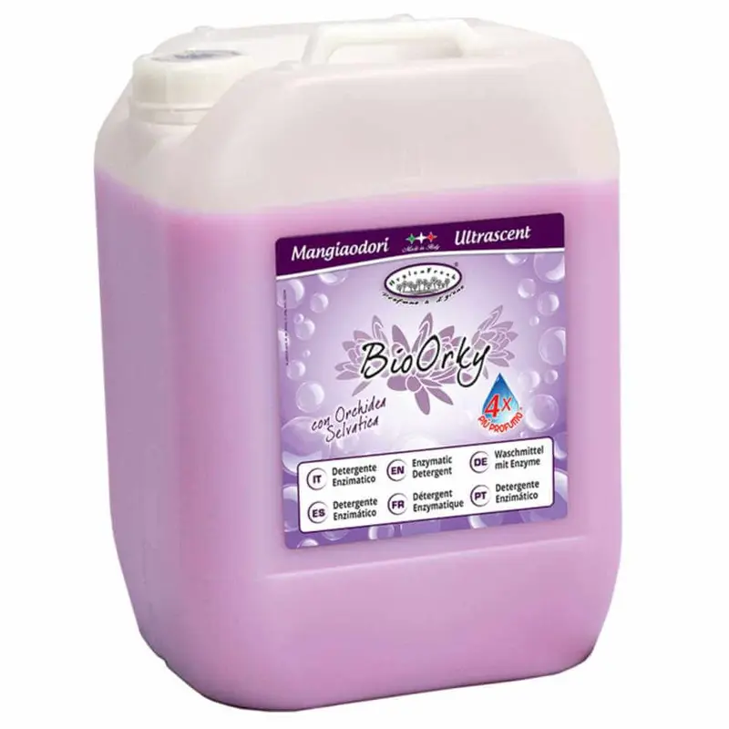 Detergent Lichid de Rufe cu Parfum de Orhidee BioOrky 10 L