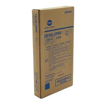 Developer Original Konica Minolta DV-614 mkstbi10702 | Cyan, Compatibil C452/C552/C652