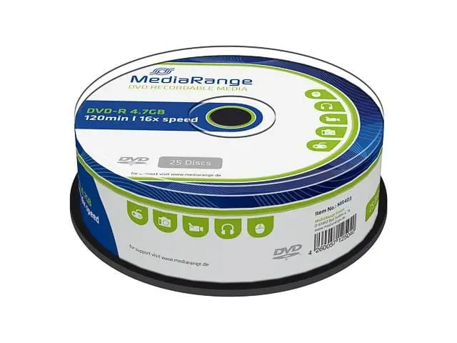 Discuri optice (CD, DVD, Blueray) MediaRange MR403 | 7GB