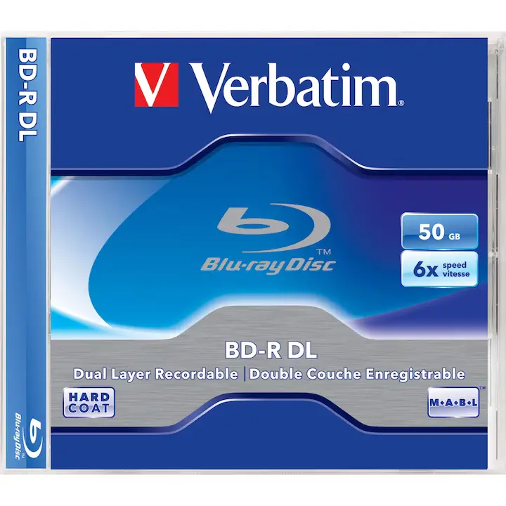 Discuri optice (CD, DVD, Blueray) Verbatim 43736 | 50GB