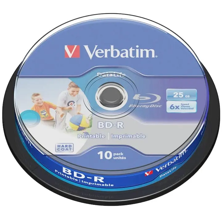 Discuri optice (CD, DVD, Blueray) Verbatim 43838 | 25GB, 50