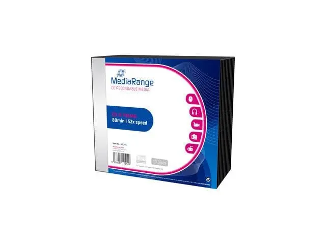 Discuri optice MediaRange MR205 | CD-R, 700MB, 52x, 10 buc