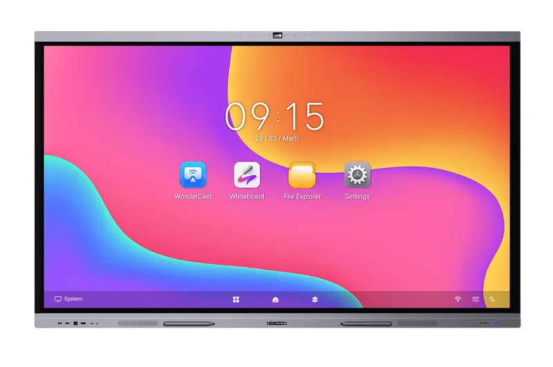 Display Interactiv Horizon A3C ID75HZA3B1/C | 75 inch, 4K UHD, Android 13