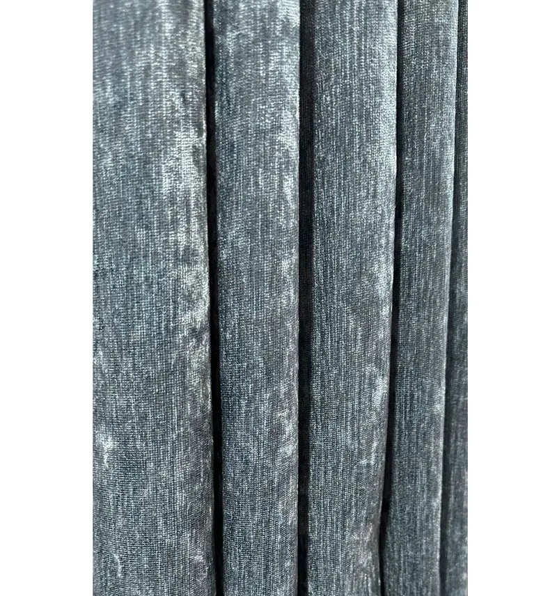 Draperie Sonil 17413, catifea, mătase, albastru marin