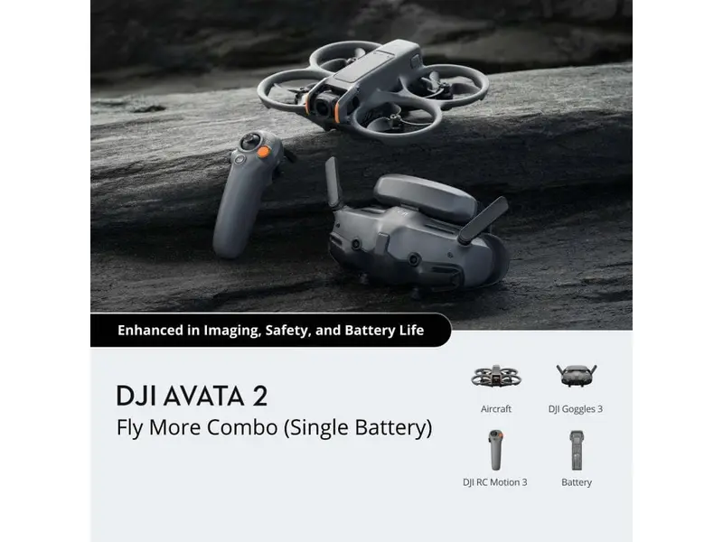 Drona DJI Avata 2 | 4K, 12MP, 23min