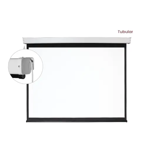 Ecran Proiectie Electric MGT ESAC100 | 200x150cm, Perete, Alb