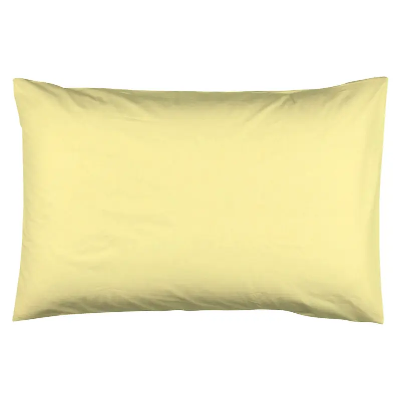 Fata de perna uni GALBEN DESCHIS 100% bumbac ranforce 50/70 cm