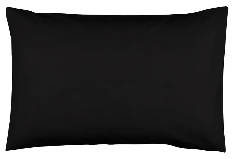 Fata de perna uni NEGRU 100% bumbac ranforce 50/70 cm