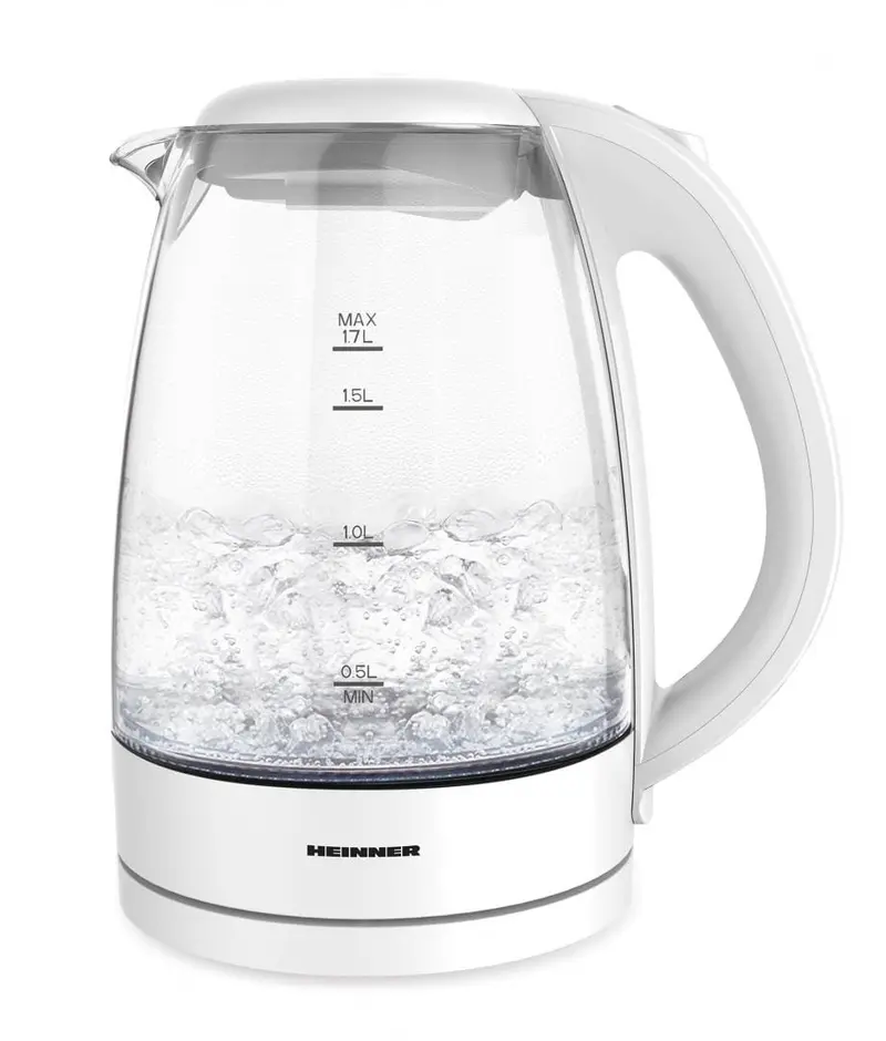 Fierbator Heinner HEK-2200GWH | 2200W, 1.7L, Alb