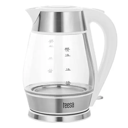 Fierbator Teesa TSA1512W | 1.7L, 2200W, Cordless, Alb