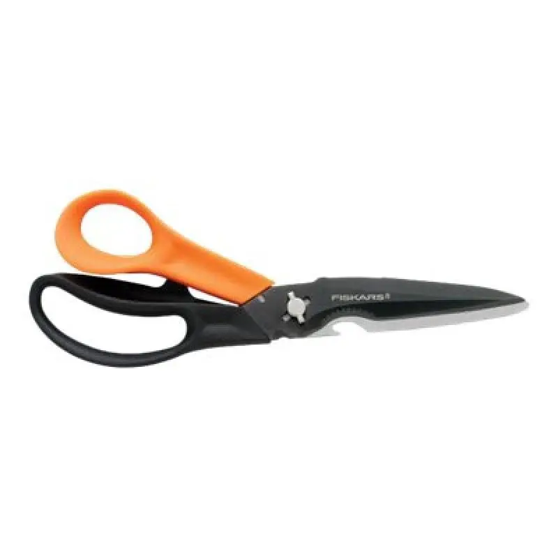 Foarfeca Multifunctionala Fiskars Cuts+More 1000809 | Multiscissor, Negru/Portocaliu