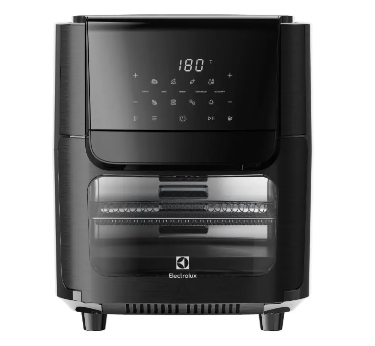 Friteuza Electrolux EAF12B | 1200W, 2L, Termostat Reglabil, Negru