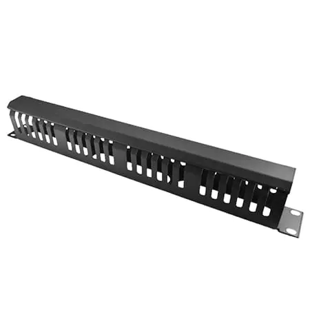 Ghidaj Orizontal Patchcord Emtex KOM-EMT063 | 1U, Cu Capac