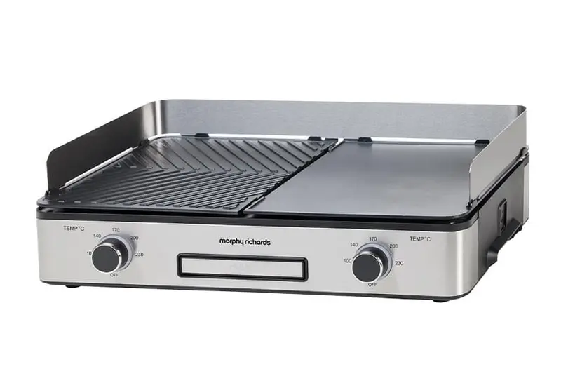 Gratar Electric Morphy Richards MGS1002 | 2400W, Inox/Negru