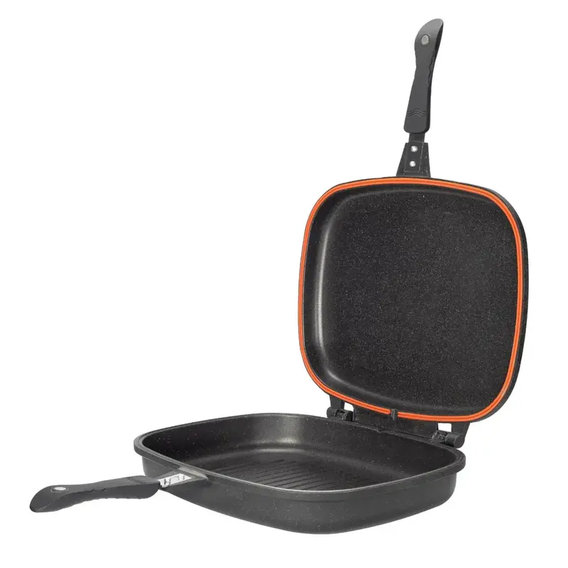 Grill Dublu NeoKlein NK-IDGR36 | 36cm, Inductie, Negru
