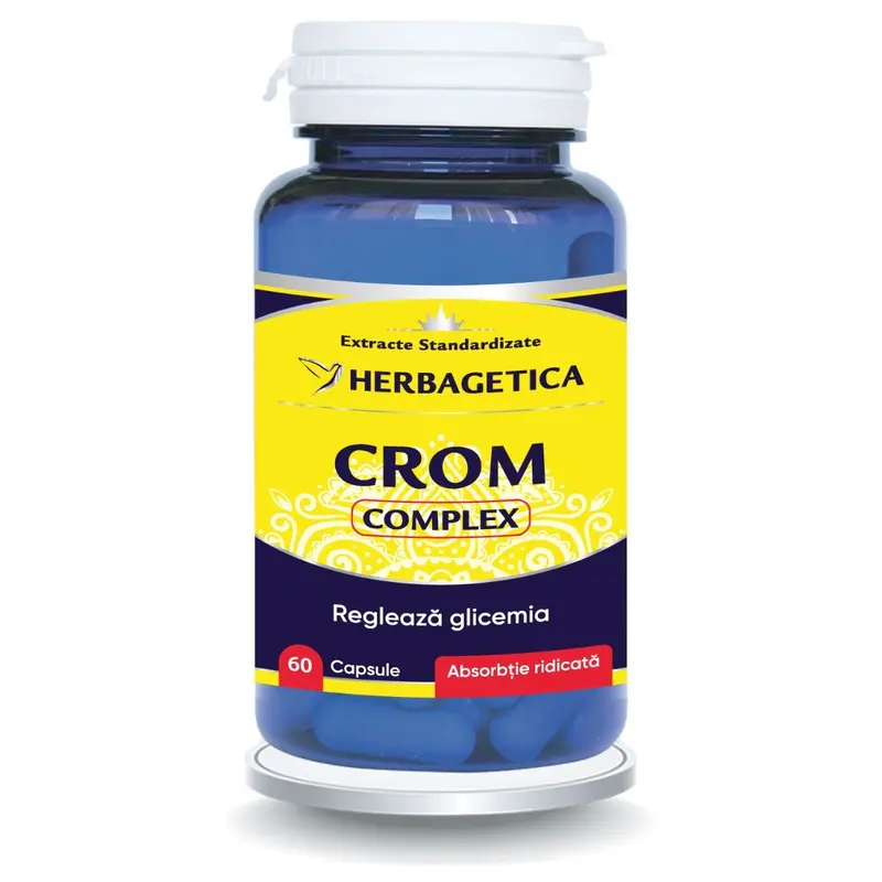 Herbagetica - Crom Complex, 60 cp