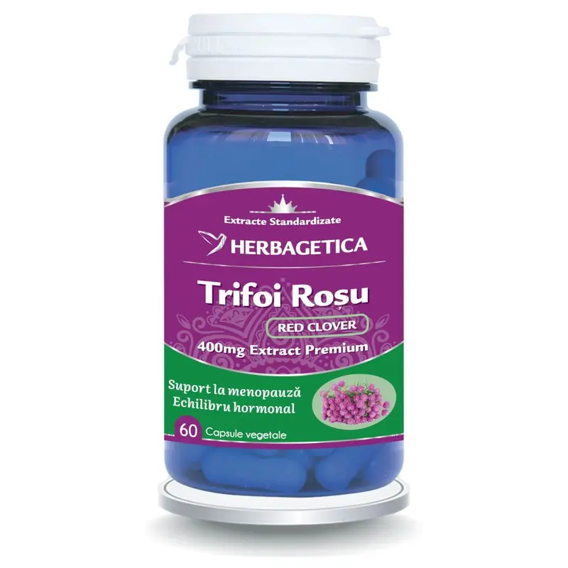Herbagetica - Trifoi Rosu, 60 cp