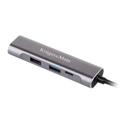 HUB Kruger Matz KM0400 | 10GB, 4K UHD