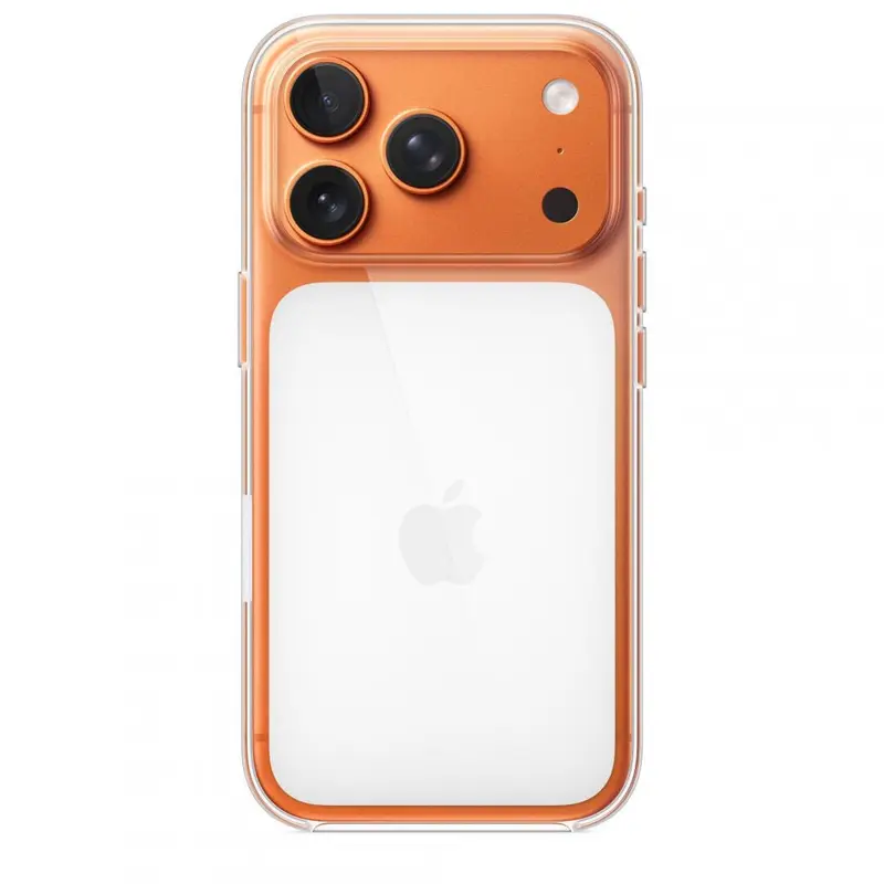 Husa Apple iPhone 17 Pro Clear Case with MagSafe MGFT4ZM/A | Transparenta, MagSafe