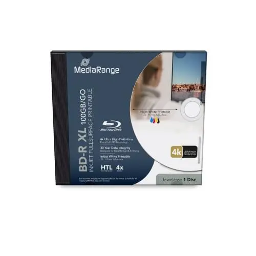 Husă CD/DVD MediaRange MR520 | 100 discuri, cu Fermoar