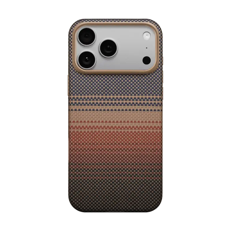 Husa Pitaka iPhone 17 Pro KI1702BP | Aramid UltraGuard, Sunset