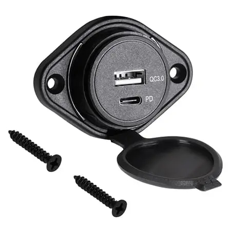 Incarcator Lechpol PY-CHR0009 | USB/Type-C, Quick Charge, Power Delivery