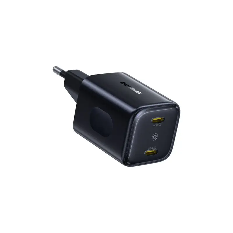 Incarcator Retea Baseus PicoGo AN13 E0121F00 | 45W, 2x USB-C, Negru