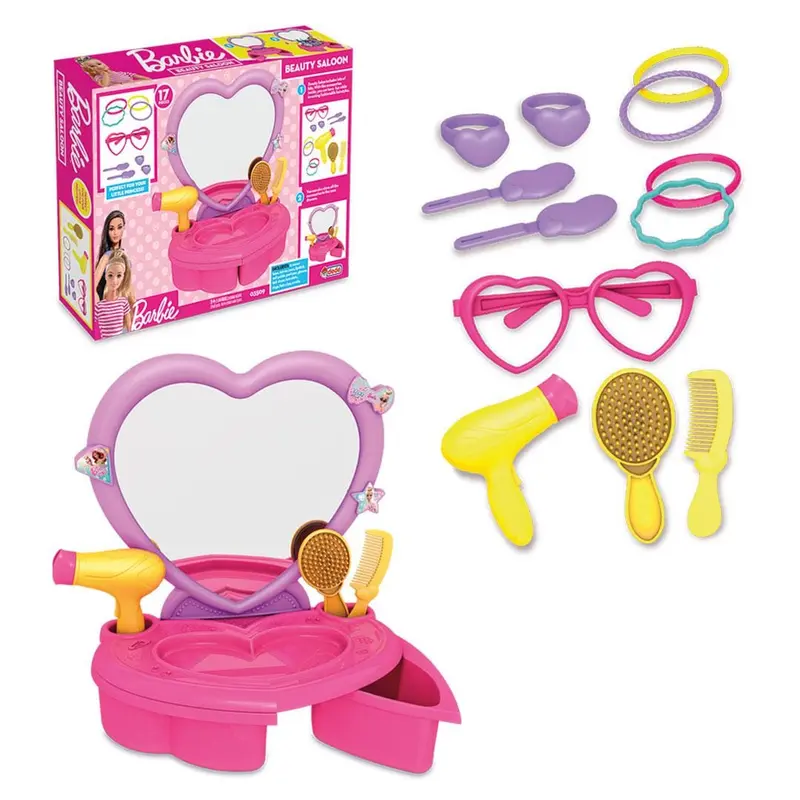 Jucarie Dede DEDE3509 | Salon Infrumusetare Barbie, Interactiv