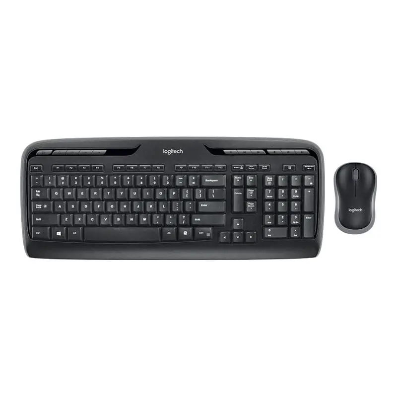 Kit Tastatura Logitech MK330 920-008533 | Wireless, Germana, Negru