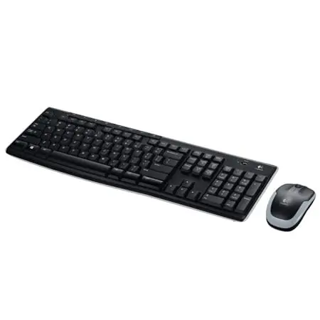 Kit Tastatura Mouse Wireless Logitech MK270 | 2.4GHz, USB Receiver, Negru