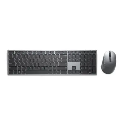 Kit Tastatura si Mouse Dell Pro Plus KM7321W | Wireless, Bluetooth, USB-A, German Layout
